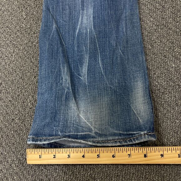 Big Star LIV Jeans Womens 30XXL Blue Low Rise Boot Cut Distressed 30 XXL - Picture 8 of 13